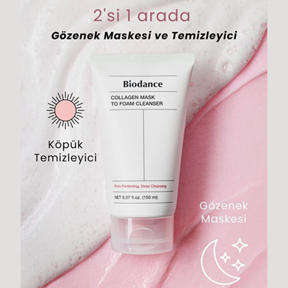 Kolajen Maskesi ve Köpük Temizleyici